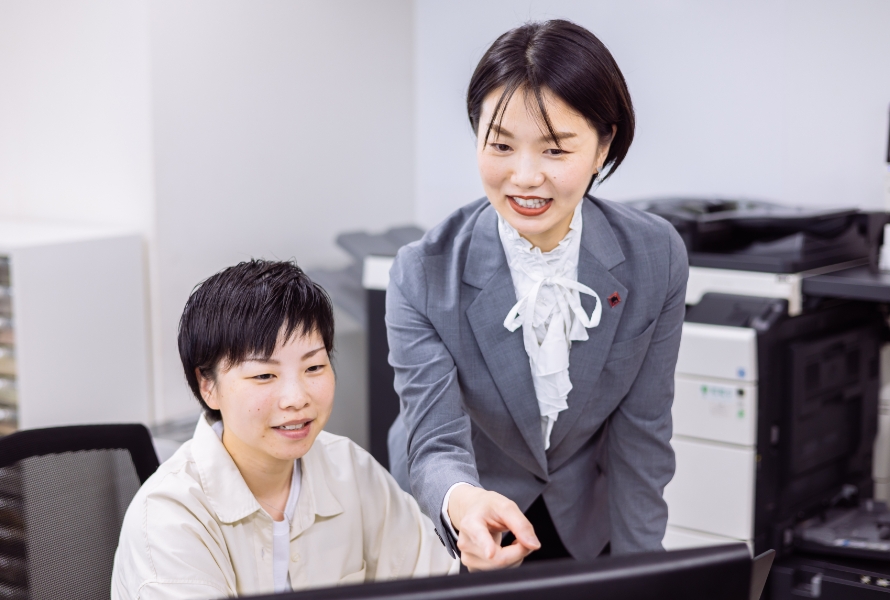 インタビュー中の様子