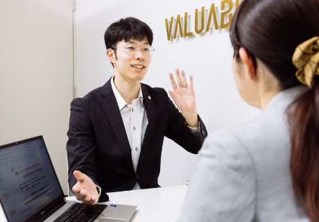 個別相談などのお客様対応